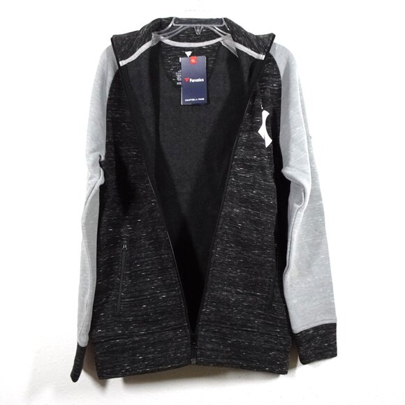 Fanatics New York Yankees Full-Zip Jacket Men's Size S Gray Fan Apparel - Picture 4 of 8